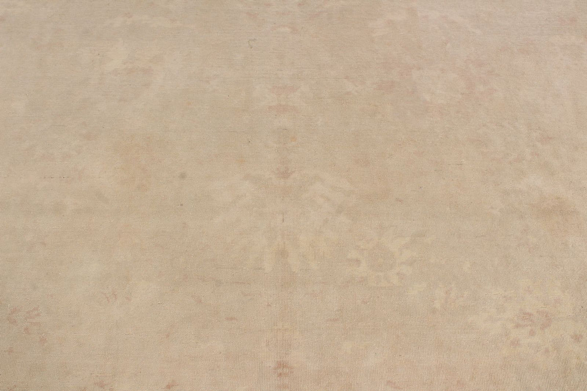 9x12 Ivory and Purple Turkish Traditional Rug