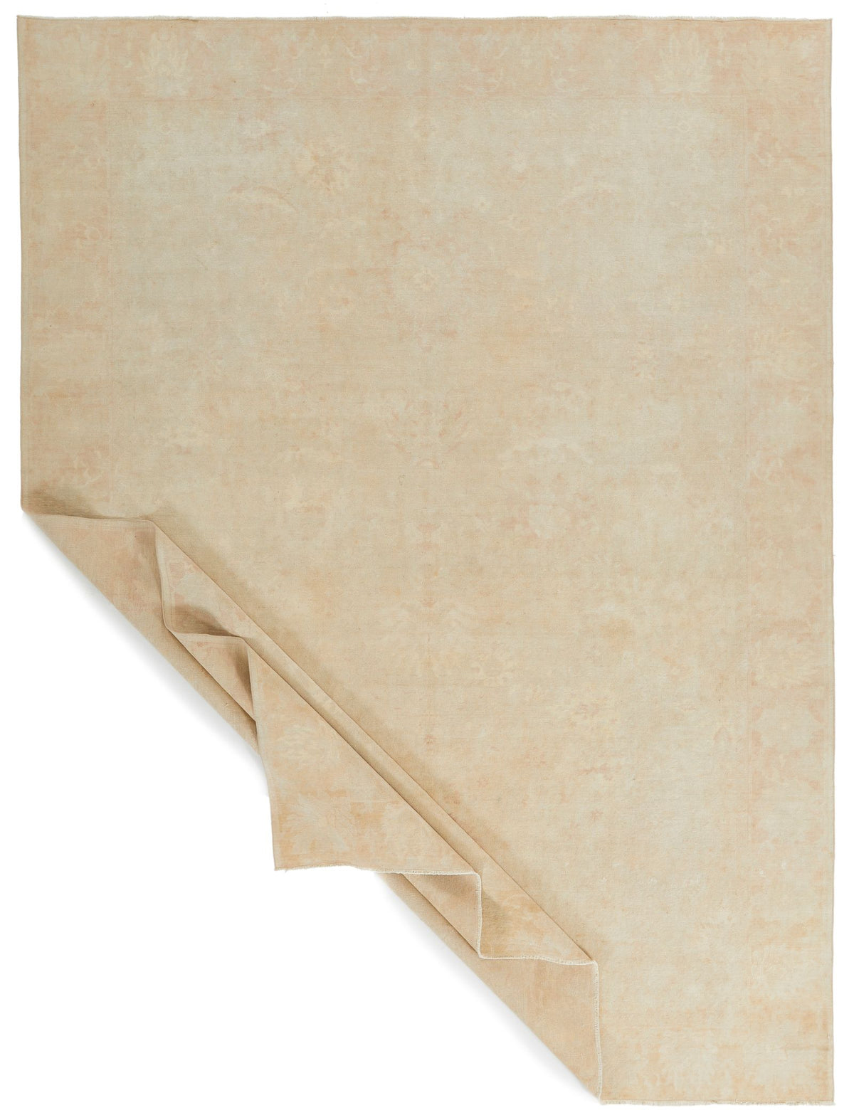 9x12 Ivory and Purple Turkish Traditional Rug