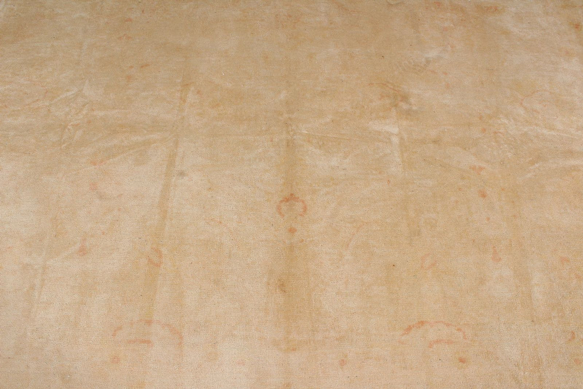 9x12 Ivory Turkish Traditional Rug