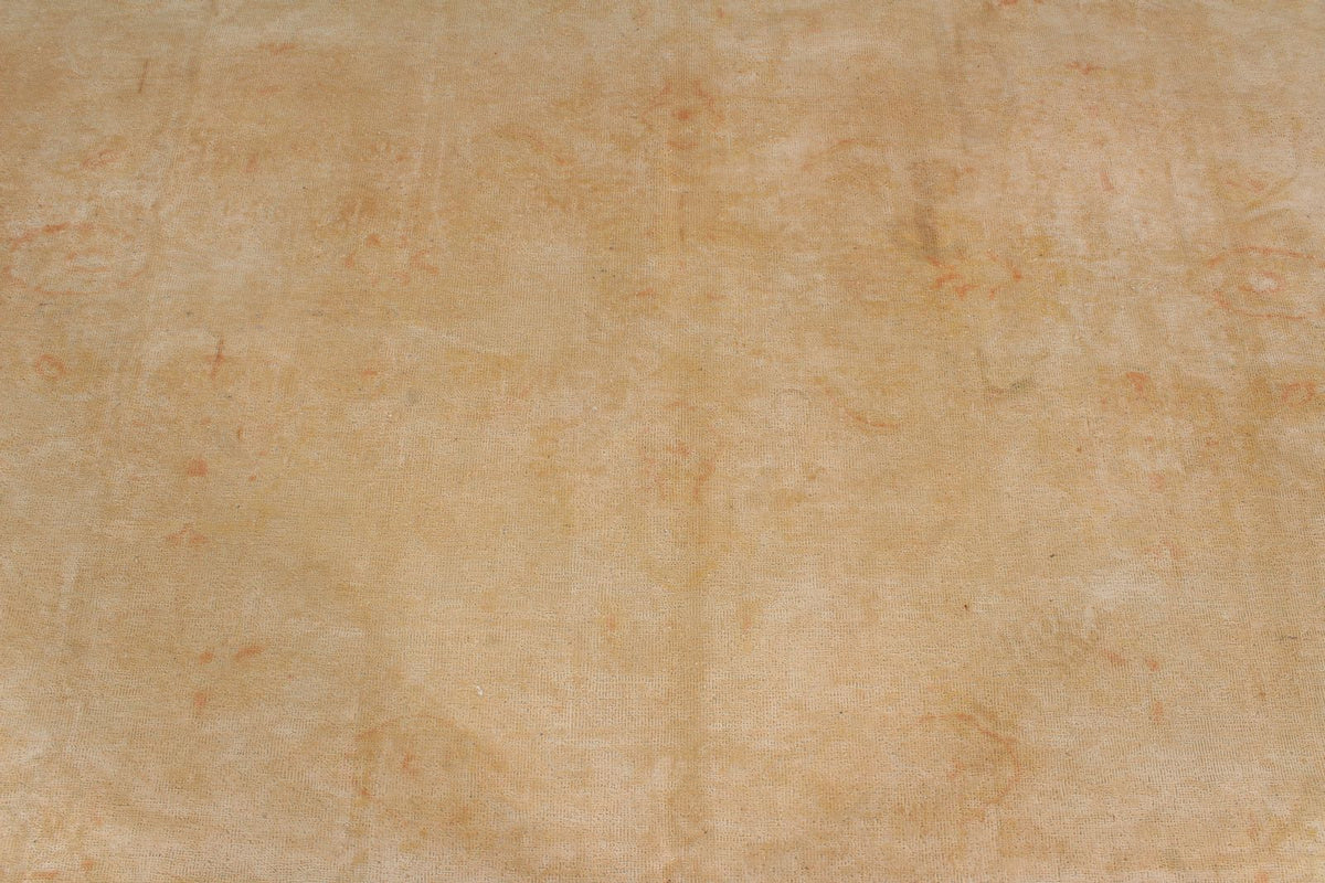9x12 Ivory Turkish Traditional Rug