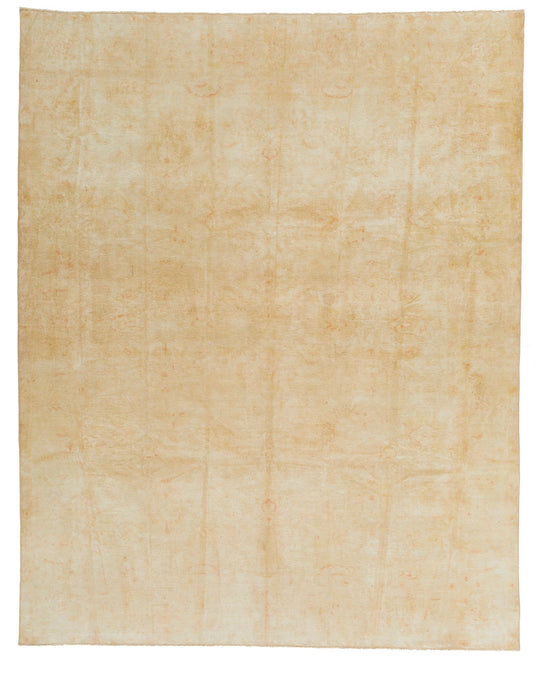 9x12 Ivory Turkish Traditional Rug