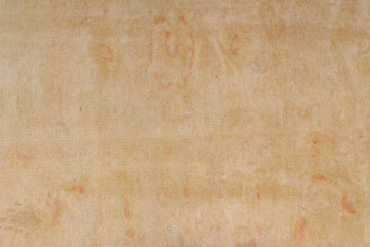 9x12 Ivory Turkish Traditional Rug