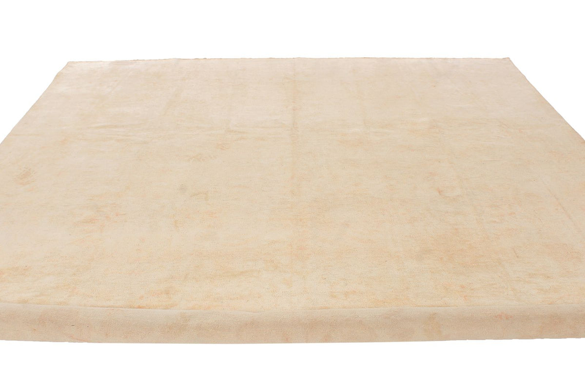 9x12 Ivory Turkish Traditional Rug