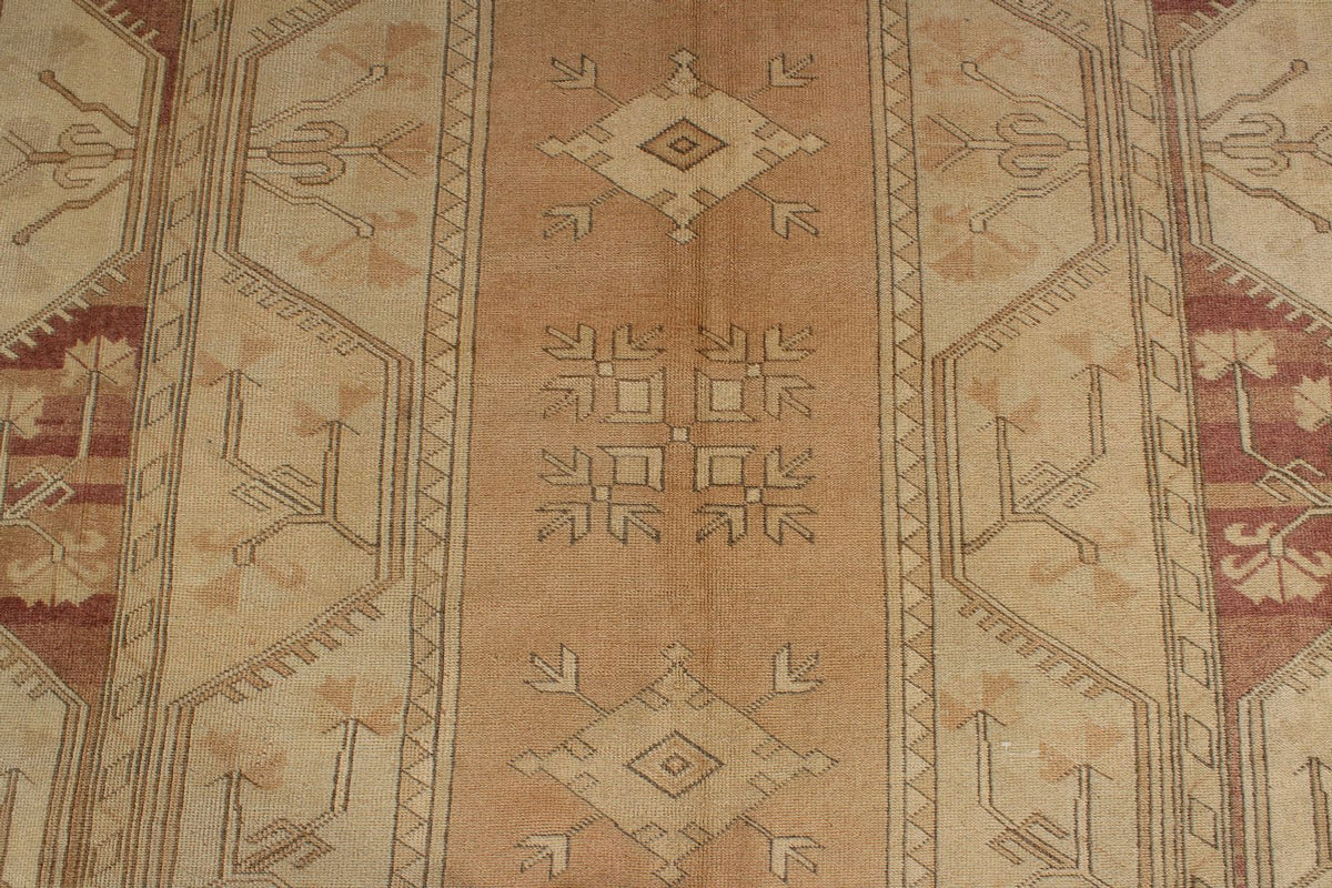 8x11 Ivory Turkish Milas Rug