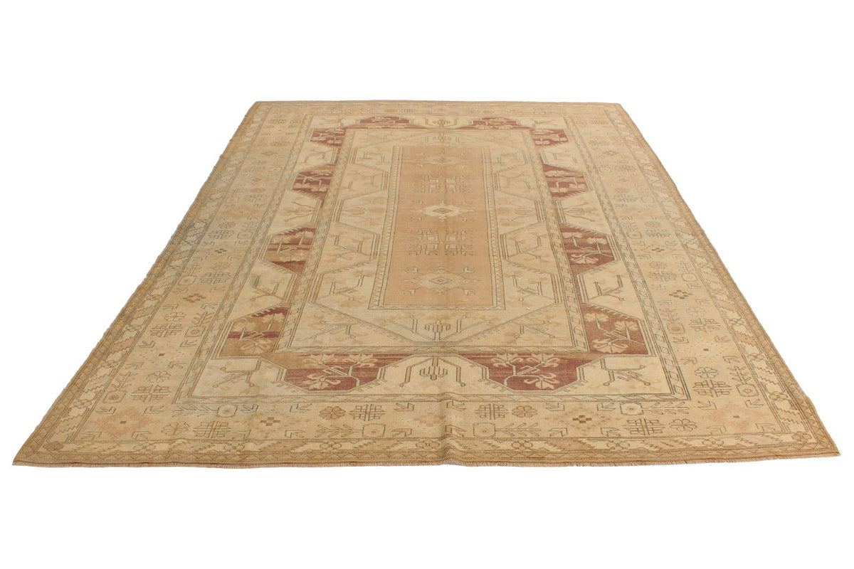 8x11 Ivory Turkish Milas Rug