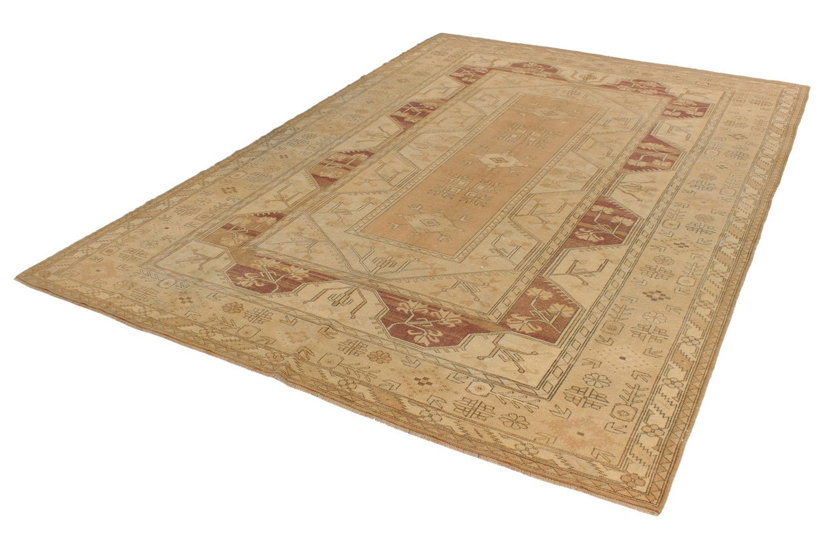 8x11 Ivory Turkish Milas Rug