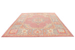 9x11 Purple and Pink Turkish Oushak Rug