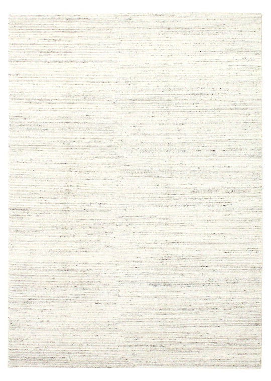 5x7 Ivory and Gray Modern Contemporary Rug