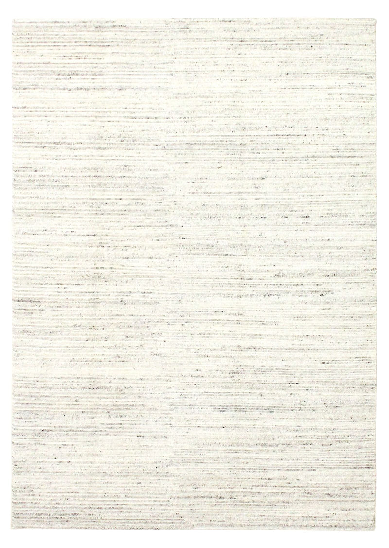 5x7 Ivory and Gray Modern Contemporary Rug