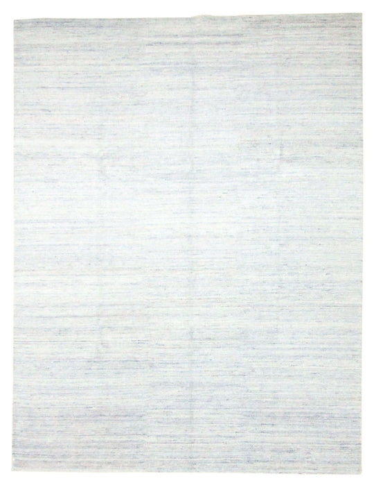 9x12 Gray and Blue Modern Contemporary Rug
