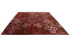 9x12 Brown and Multicolor Modern Contemporary Rug
