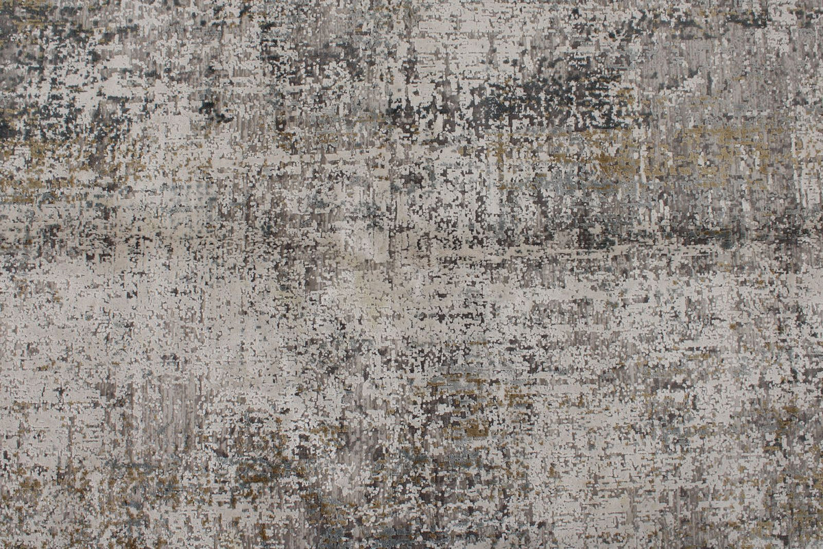 5x8 Gray and Gold Turkish Antep Rug