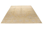 8x10 Gold and Gray Modern Contemporary Rug