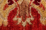 8x10 Red and Beige Turkish Oushak Rug