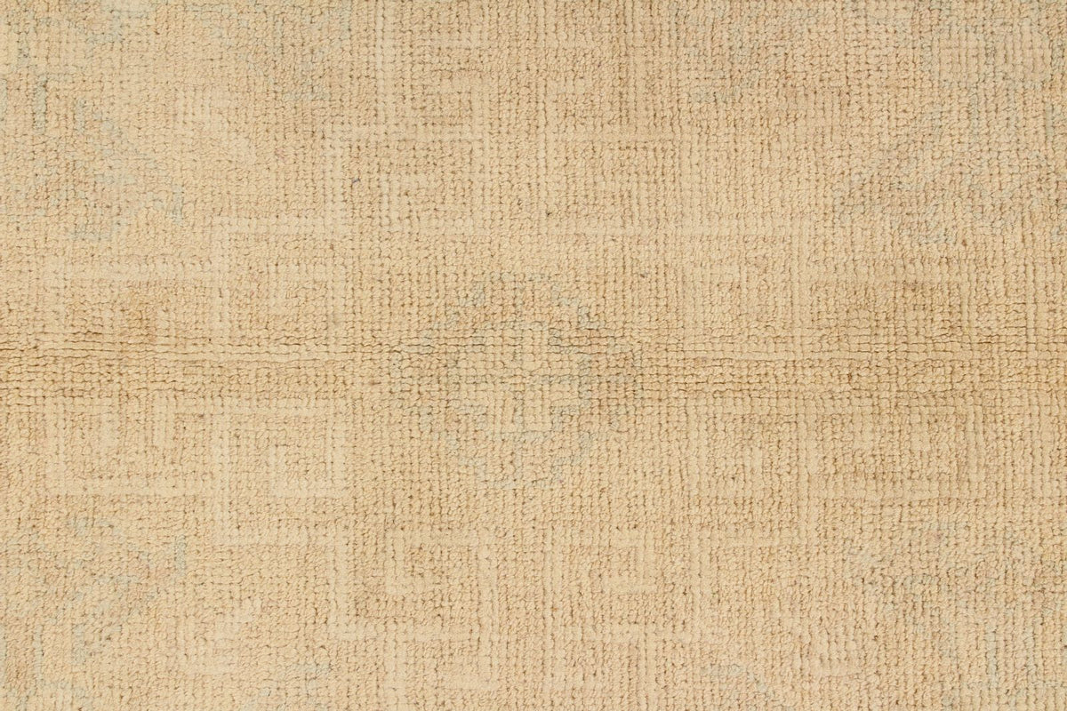 Vintage Handmade 8x10 Beige Anatolian Turkish Tribal Distressed Area Rug