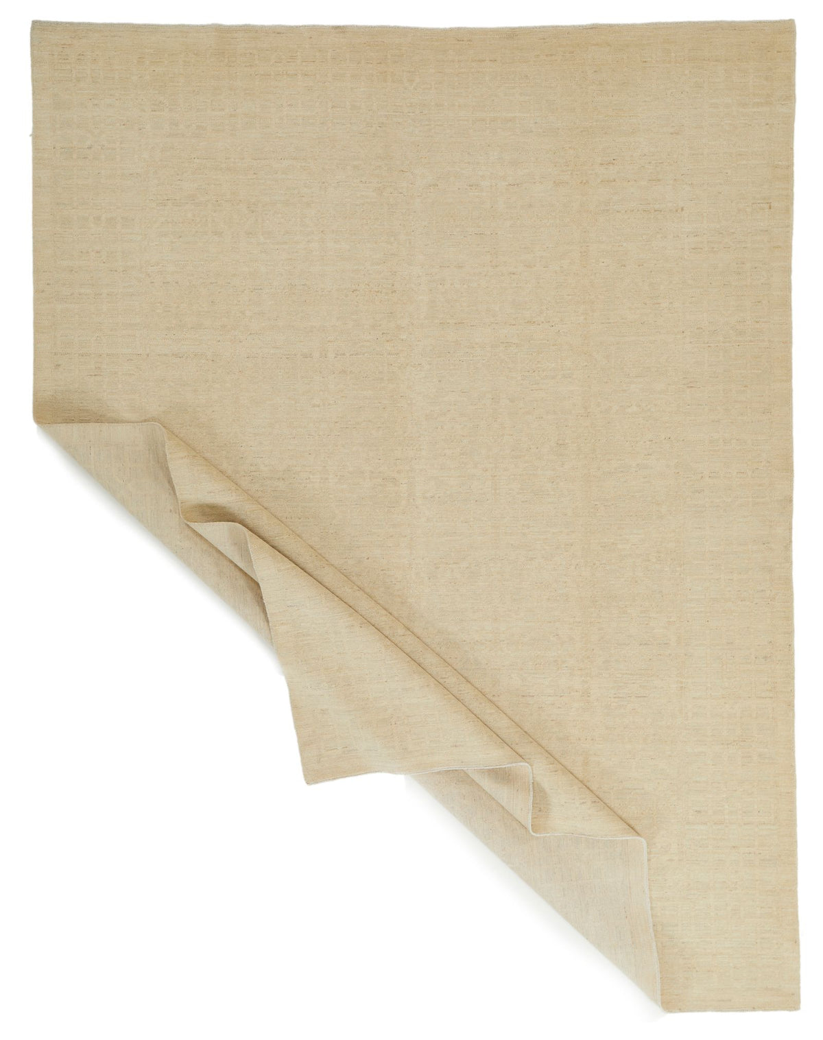 8x10 Ivory Turkish Tribal Rug