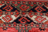 10x13 Red and Multicolor Turkish Tribal Rug
