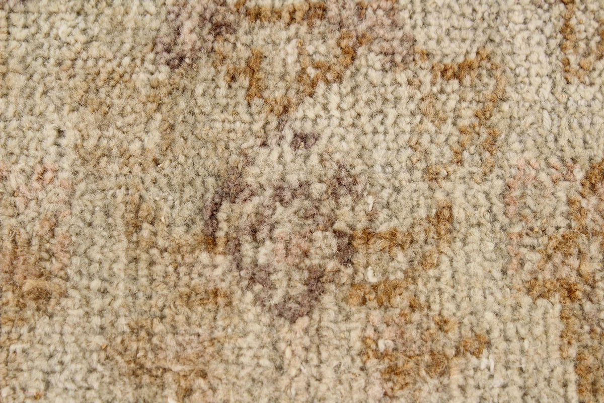 7x10 Beige Turkish Traditional Rug