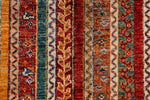 9x12 Multicolor Turkish Tribal Rug