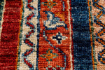 9x12 Multicolor Turkish Tribal Rug