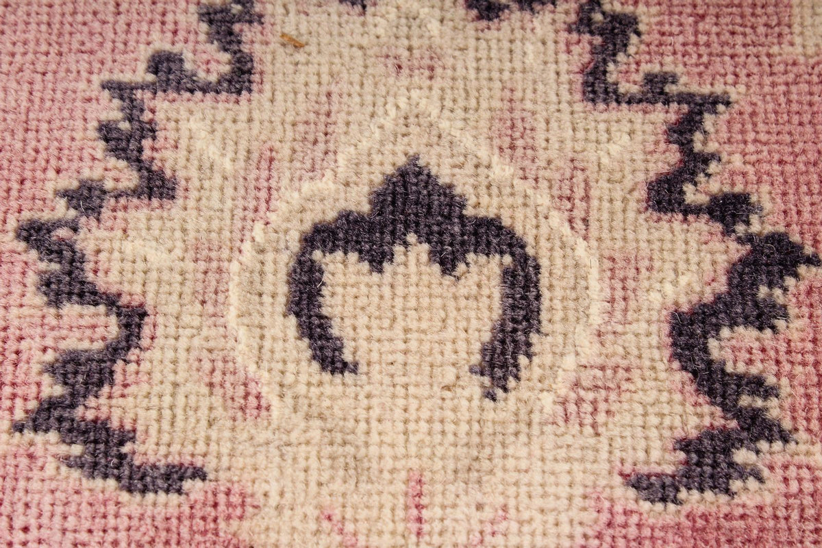 8x10 Red and Black Turkish Oushak Rug