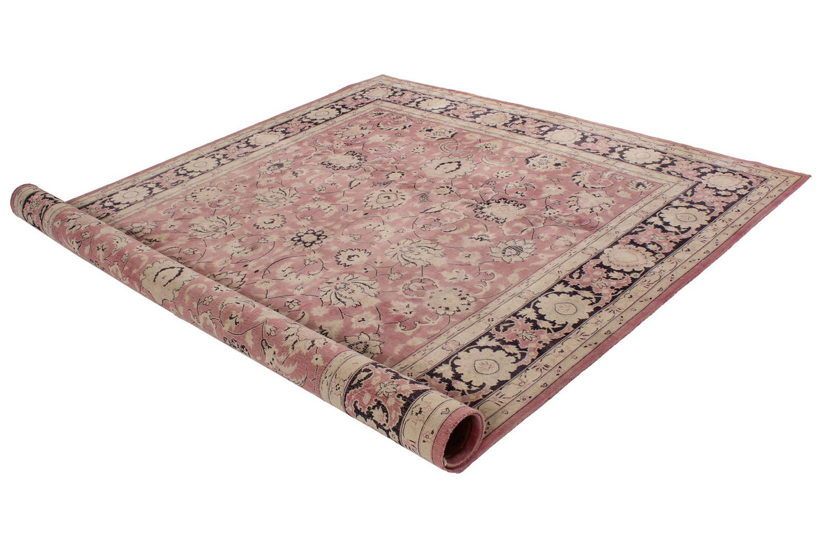 8x10 Red and Black Turkish Oushak Rug