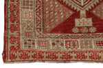 3x14 Red and Ivory Persian Runner