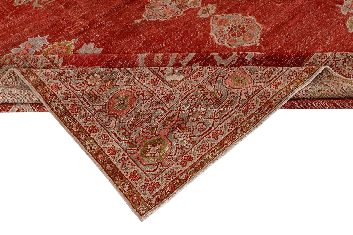 10x16 Red and Green Persian Rug