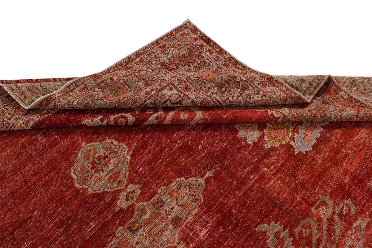 10x16 Red and Green Persian Rug