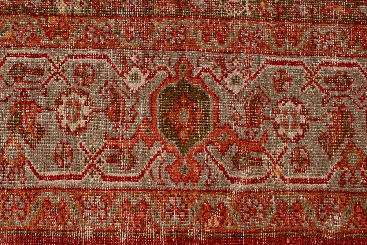 10x16 Red and Green Persian Rug