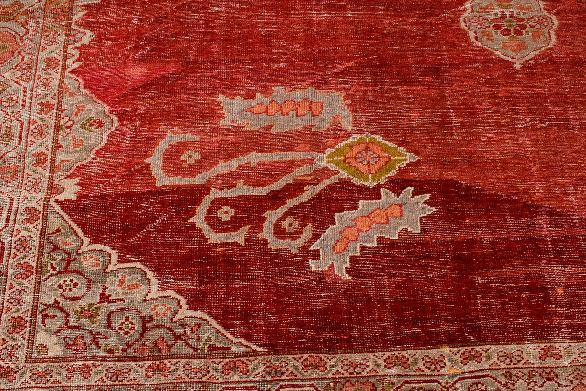 10x16 Red and Green Persian Rug