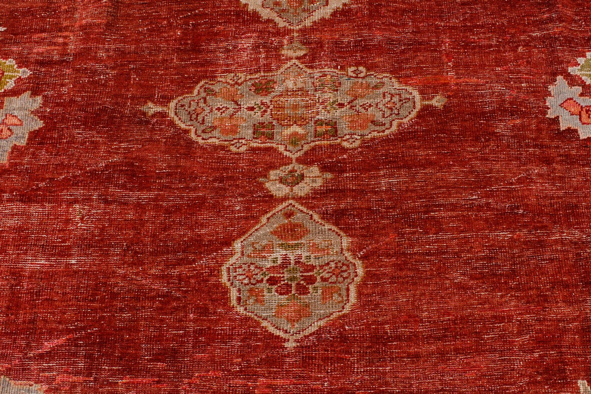 10x16 Red and Green Persian Rug