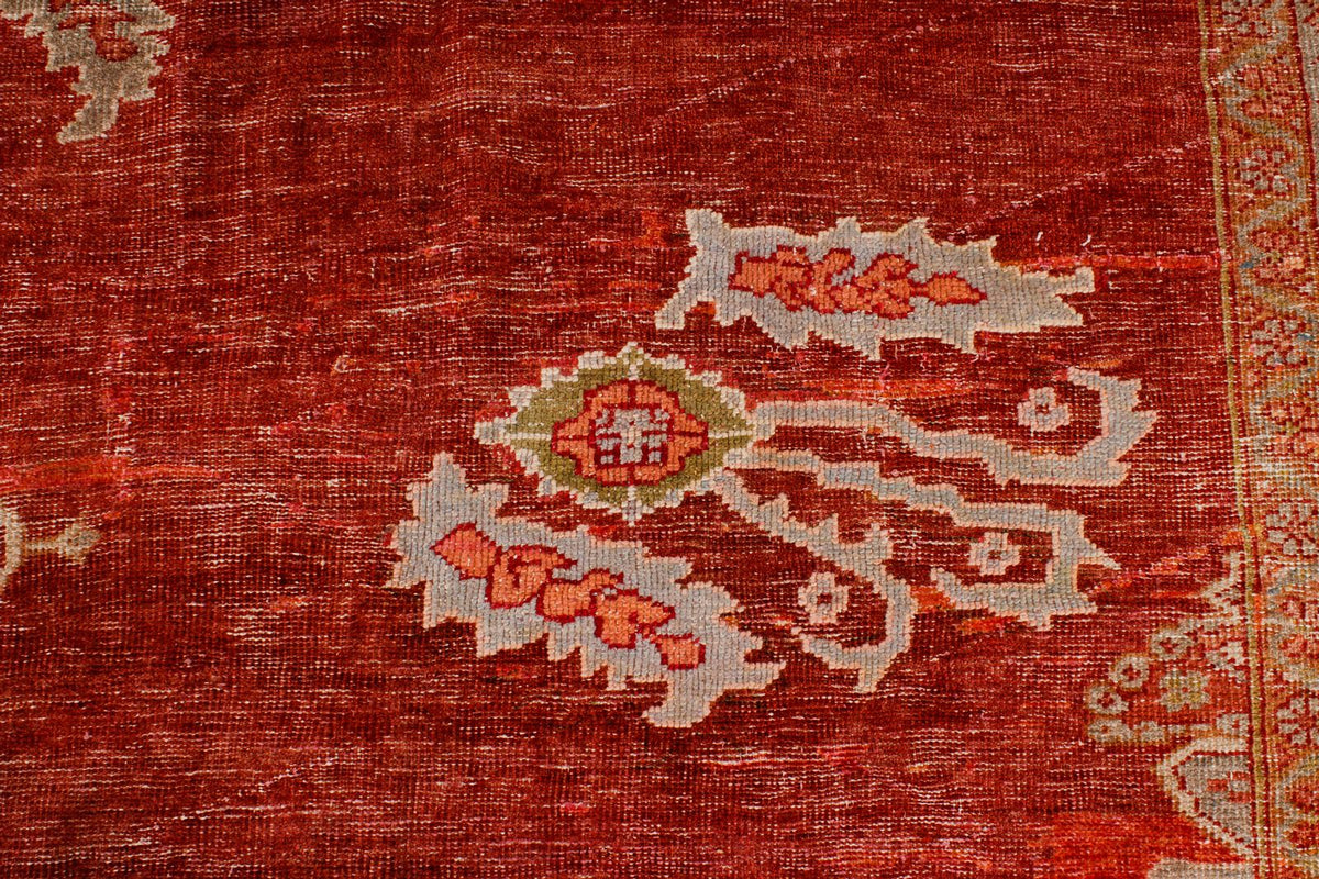 10x16 Red and Green Persian Rug