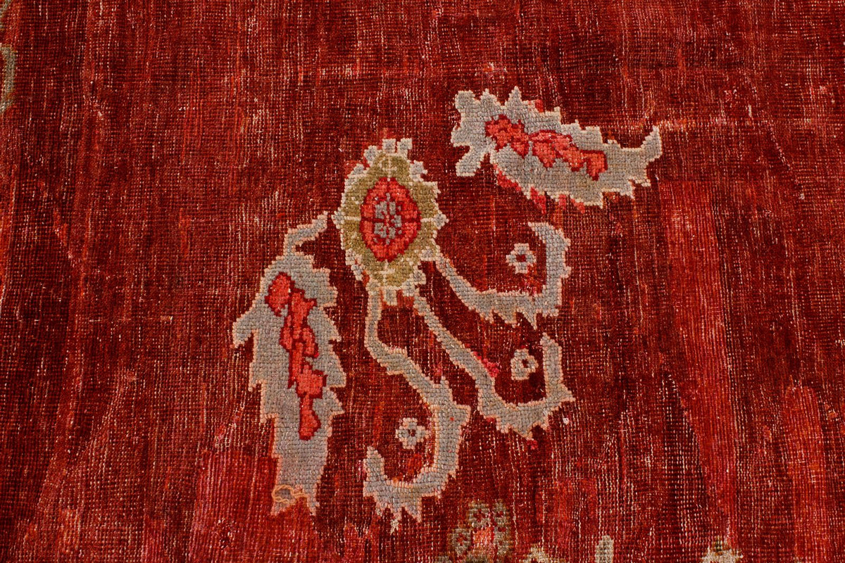 10x16 Red and Green Persian Rug