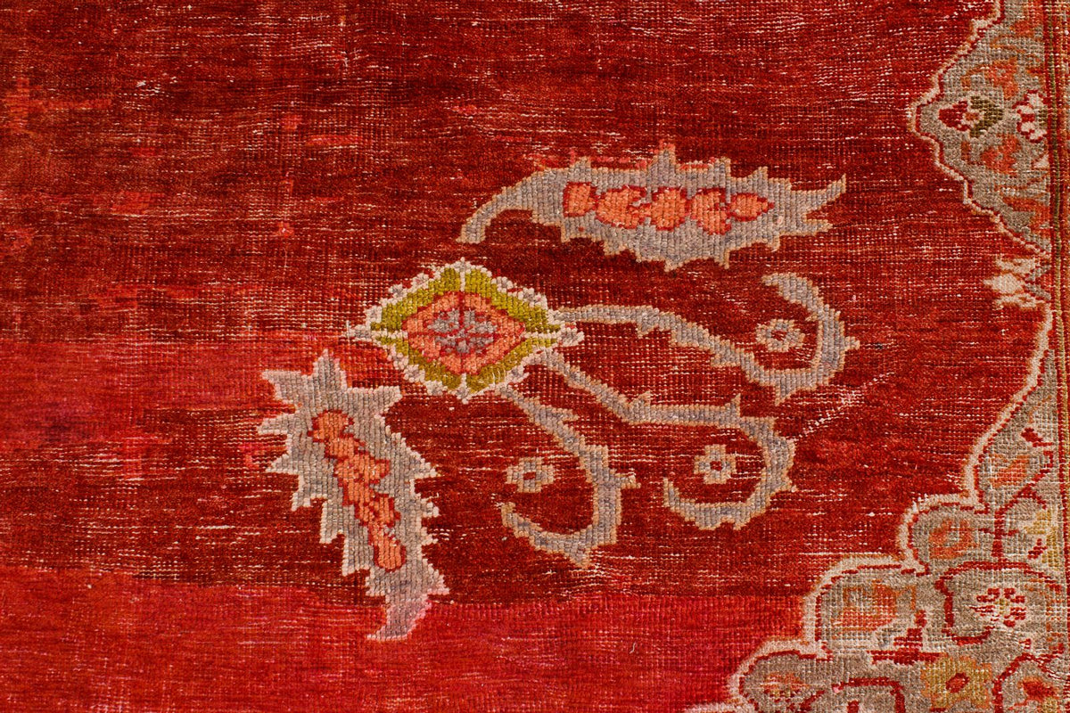 10x16 Red and Green Persian Rug