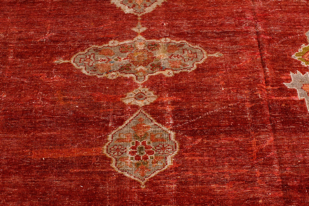 10x16 Red and Green Persian Rug
