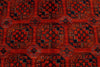 9x12 Red and Navy Turkish Tribal Rug