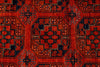 9x12 Red and Navy Turkish Tribal Rug