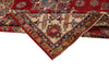 8x9 Red and Ivory Kazak Tribal Rug