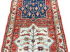 3x5 Red and Blue Anatolian Traditional Rug