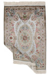 3x4 Beige and White Turkish Antep Rug