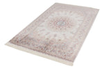 4x6 Ivory and Beige Turkish Antep Rug