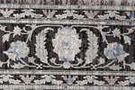8x10 Silver and White Turkish Antep Rug