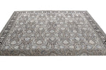 8x10 Silver and White Turkish Antep Rug
