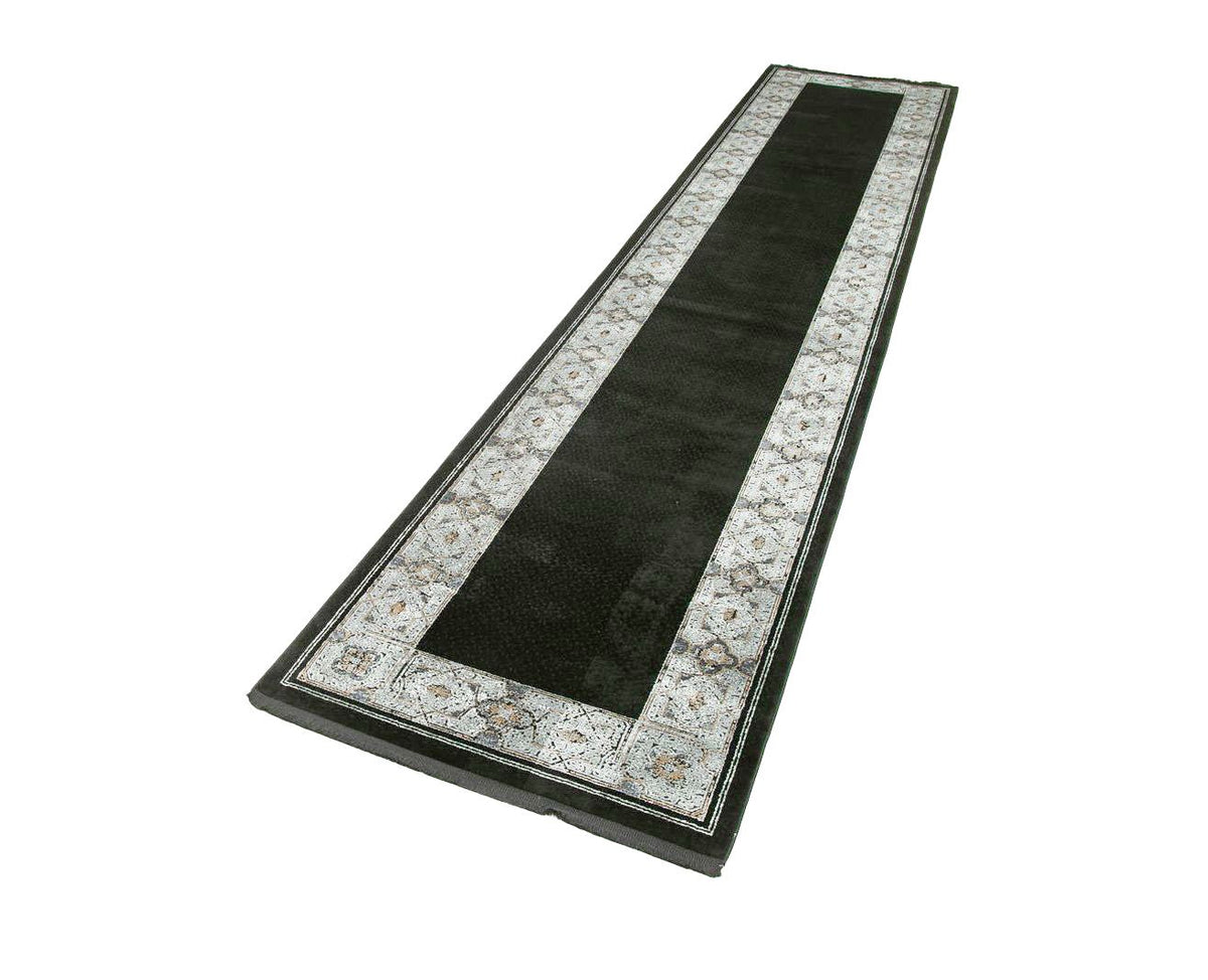 3x13 Black and White Turkish Antep Runner