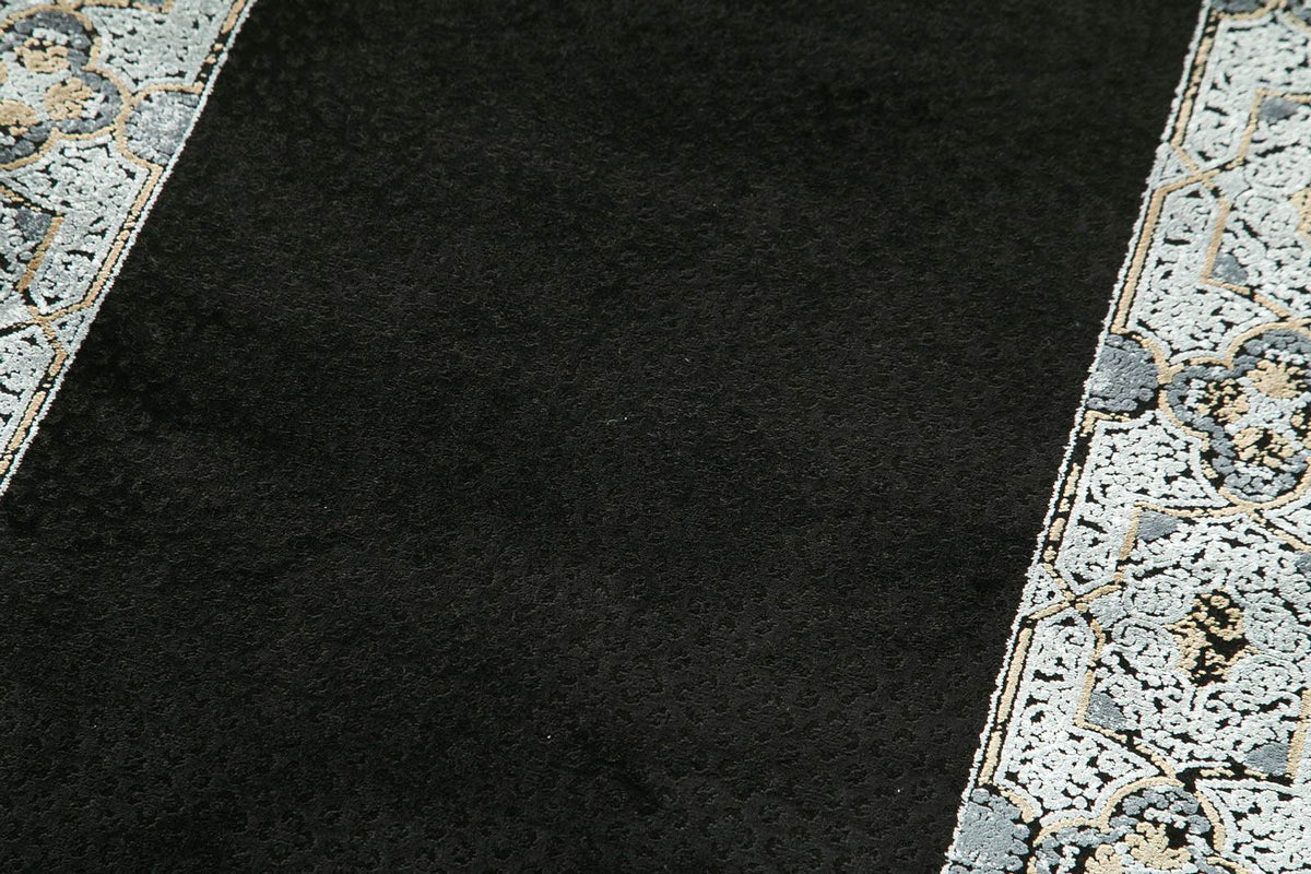 3x13 Black and White Turkish Antep Runner