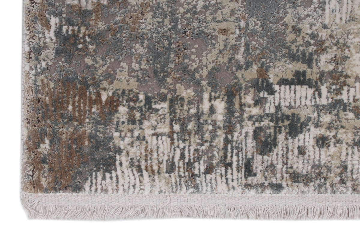 3x13 Blue and White Turkish Antep Runner