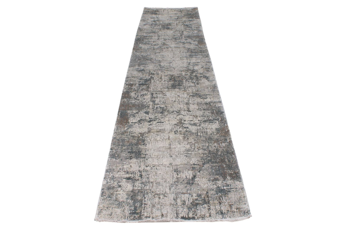 3x13 Blue and White Turkish Antep Runner