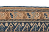 5x6 Beige and Blue Turkish Tribal Rug