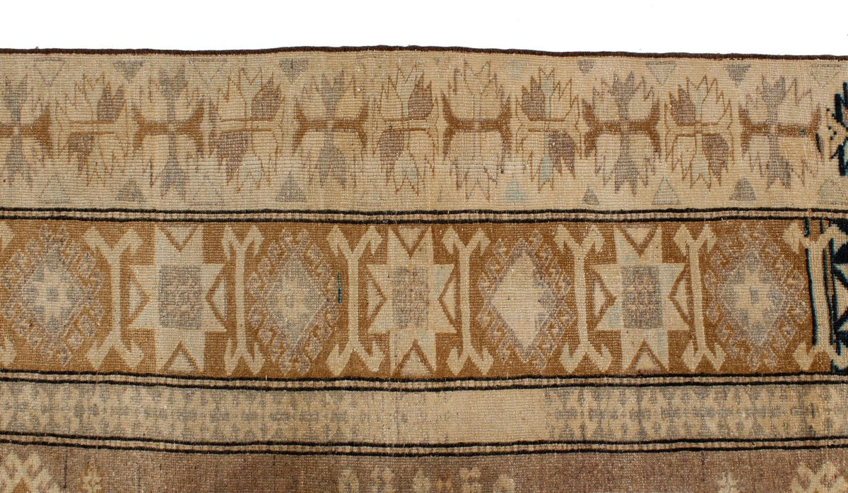 6x7 Pink and Ivory Turkish Tribal Rug